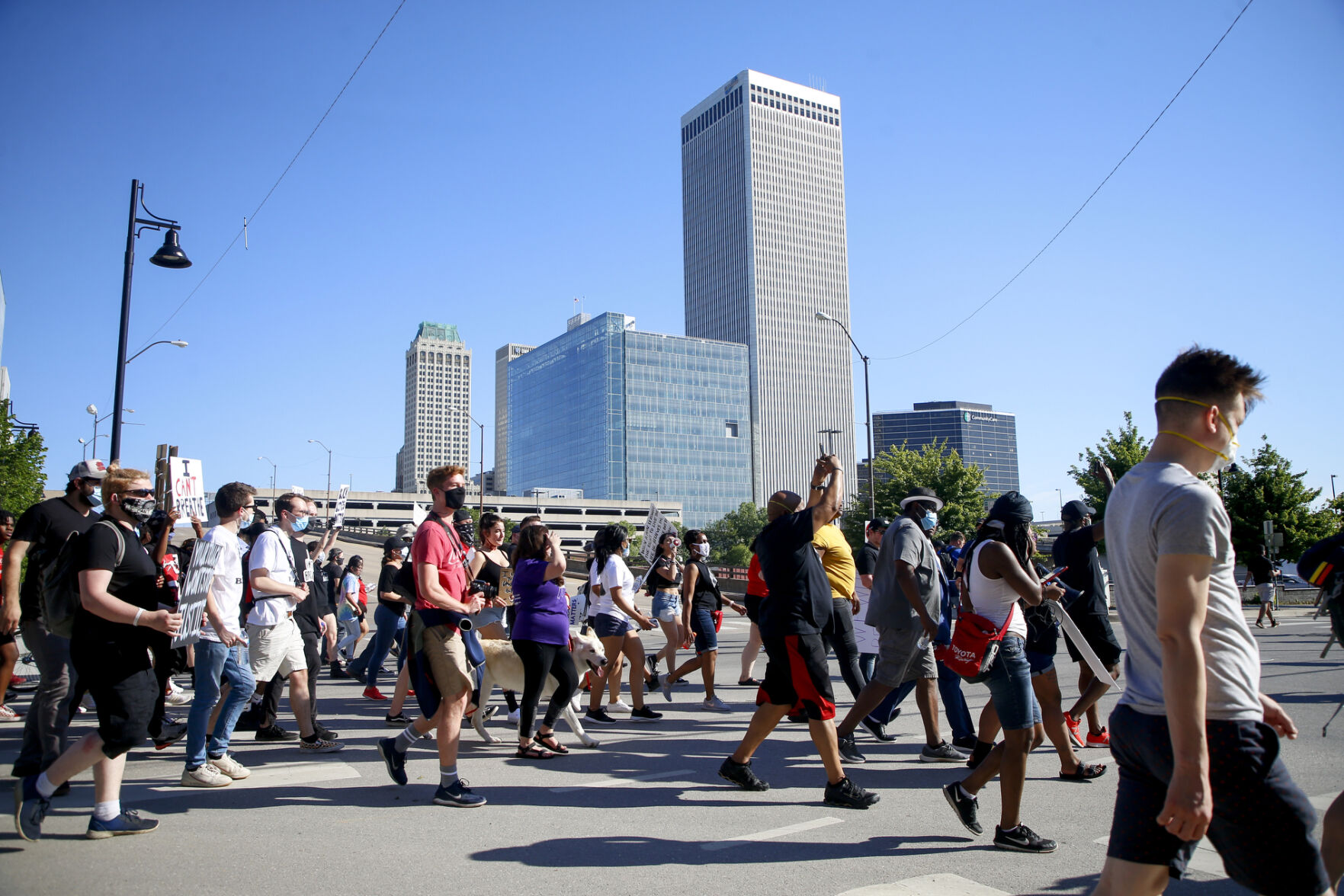 Protest March I-244